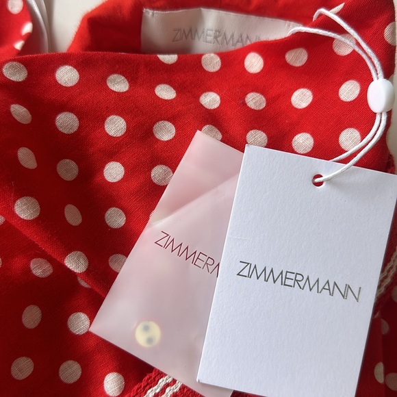 Zimmermann Halter Neck mini Dress - Picture 7 of 8